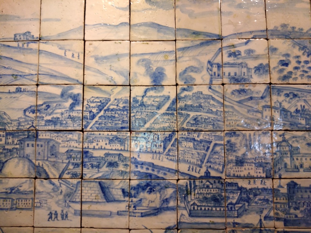 Bairro do Mocambo, Detail des Kachelpanels ande Vista de Lisboa 18